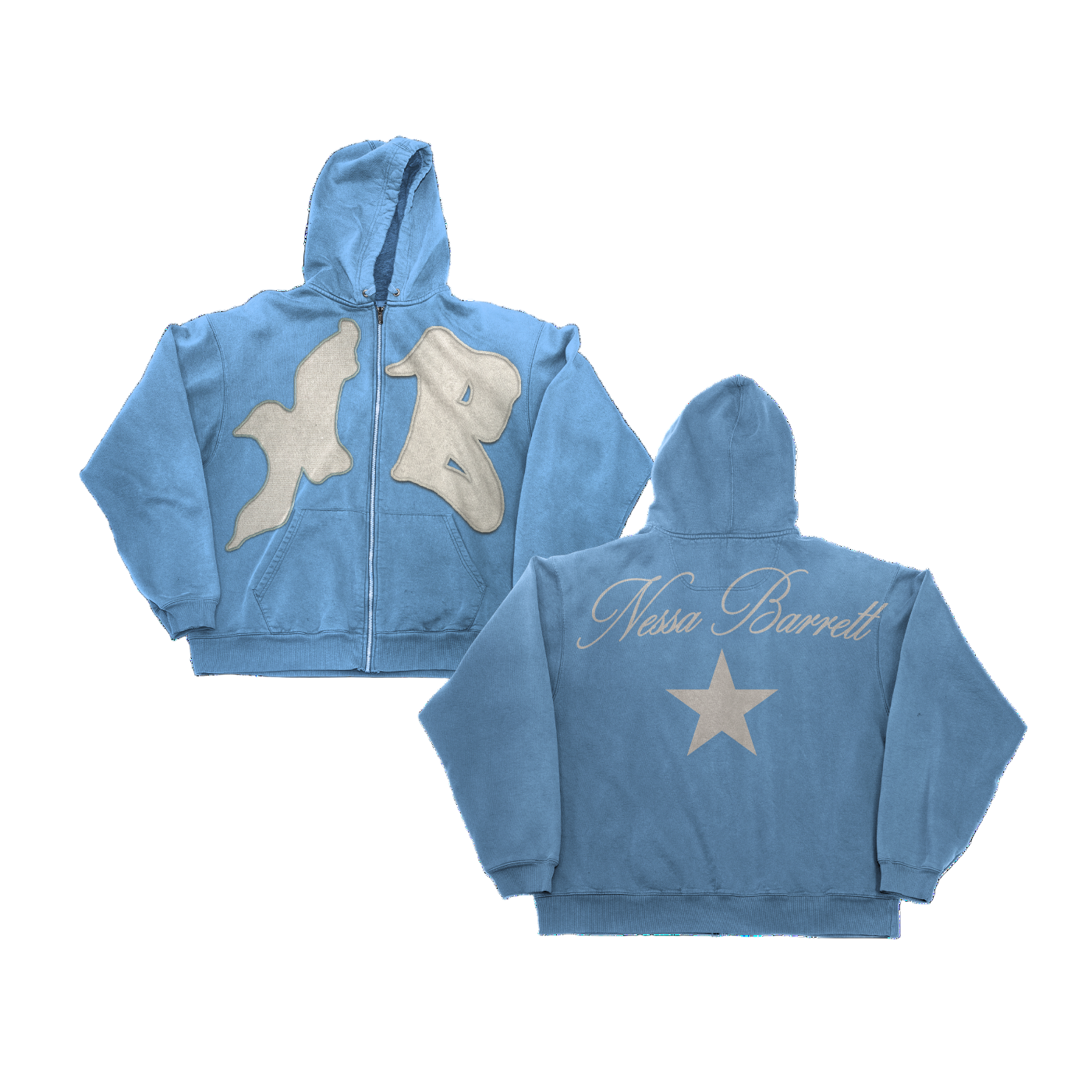 NB Patch Zip Hoodie – Nessa Barrett