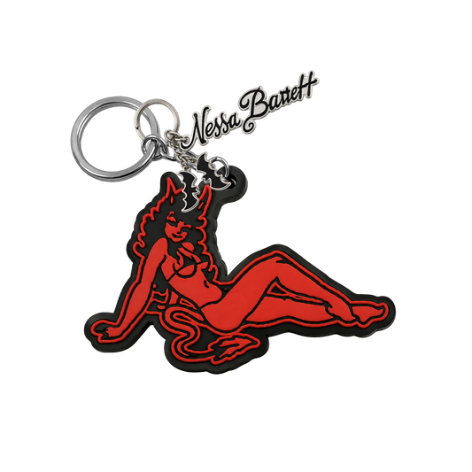 Devil Girl Keychain