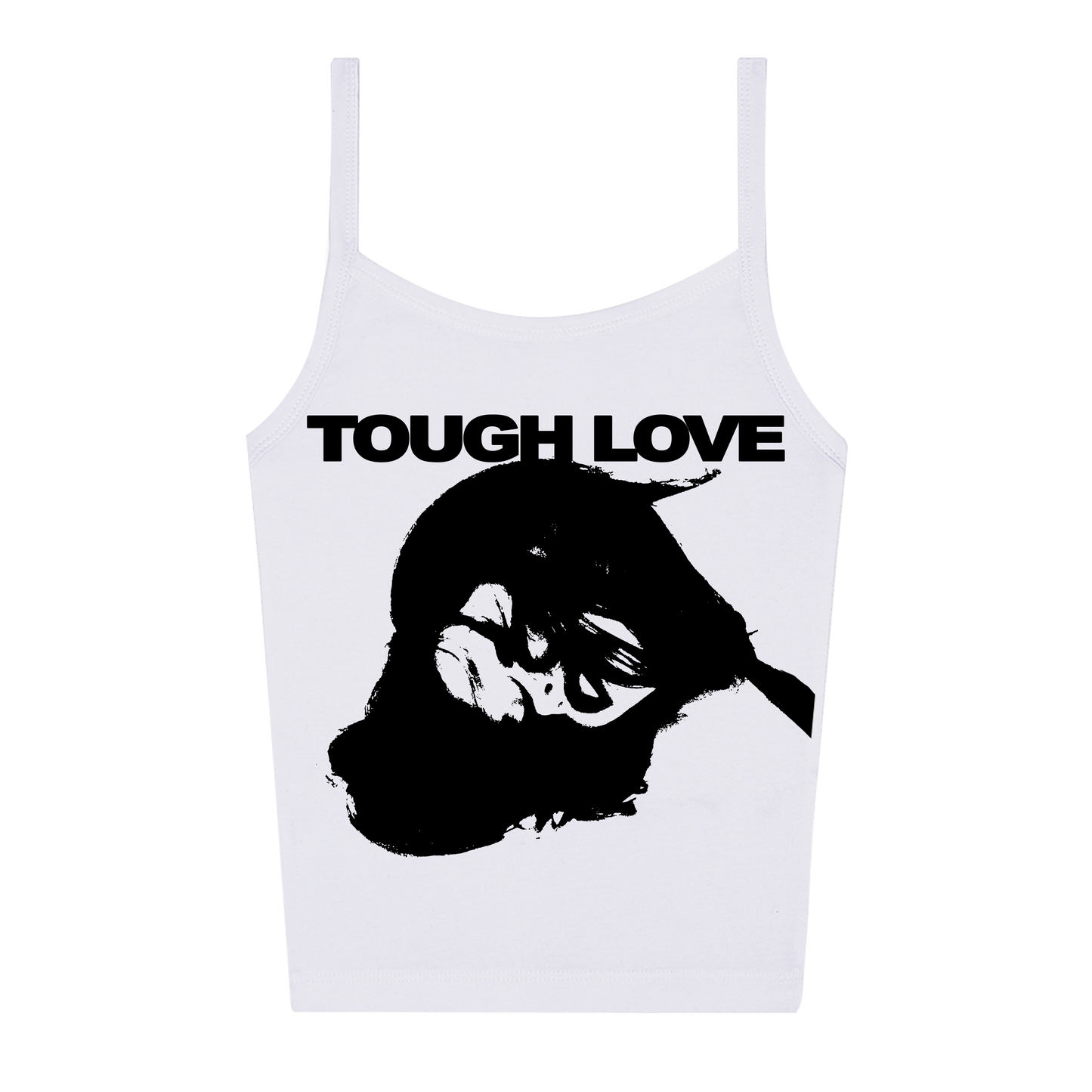 Tough Love White Tank