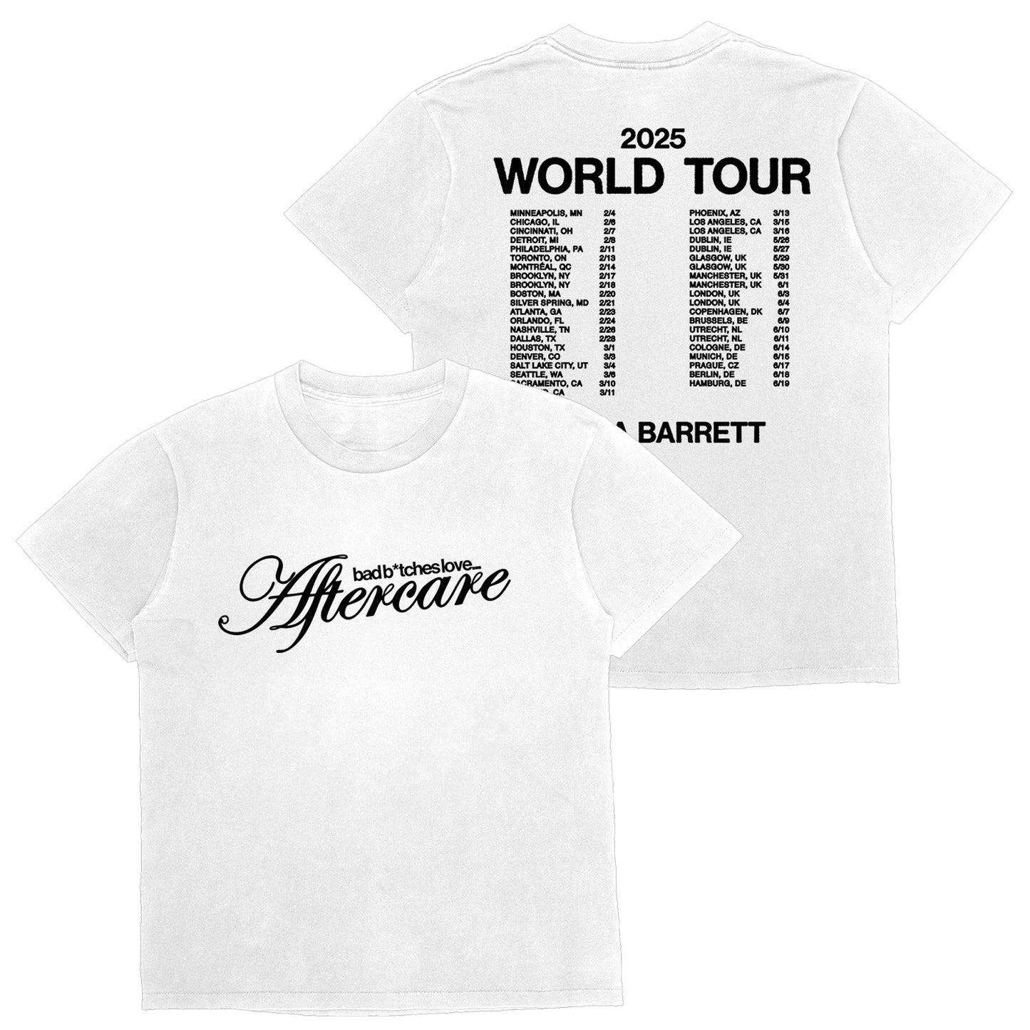 Aftercare 2025 Dateback Tee + Digital Album Bundle