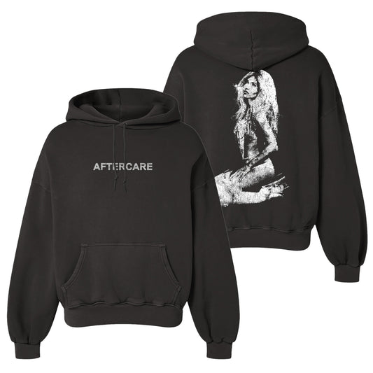 AFTERCARE Rhinestone Photo Hoodie
