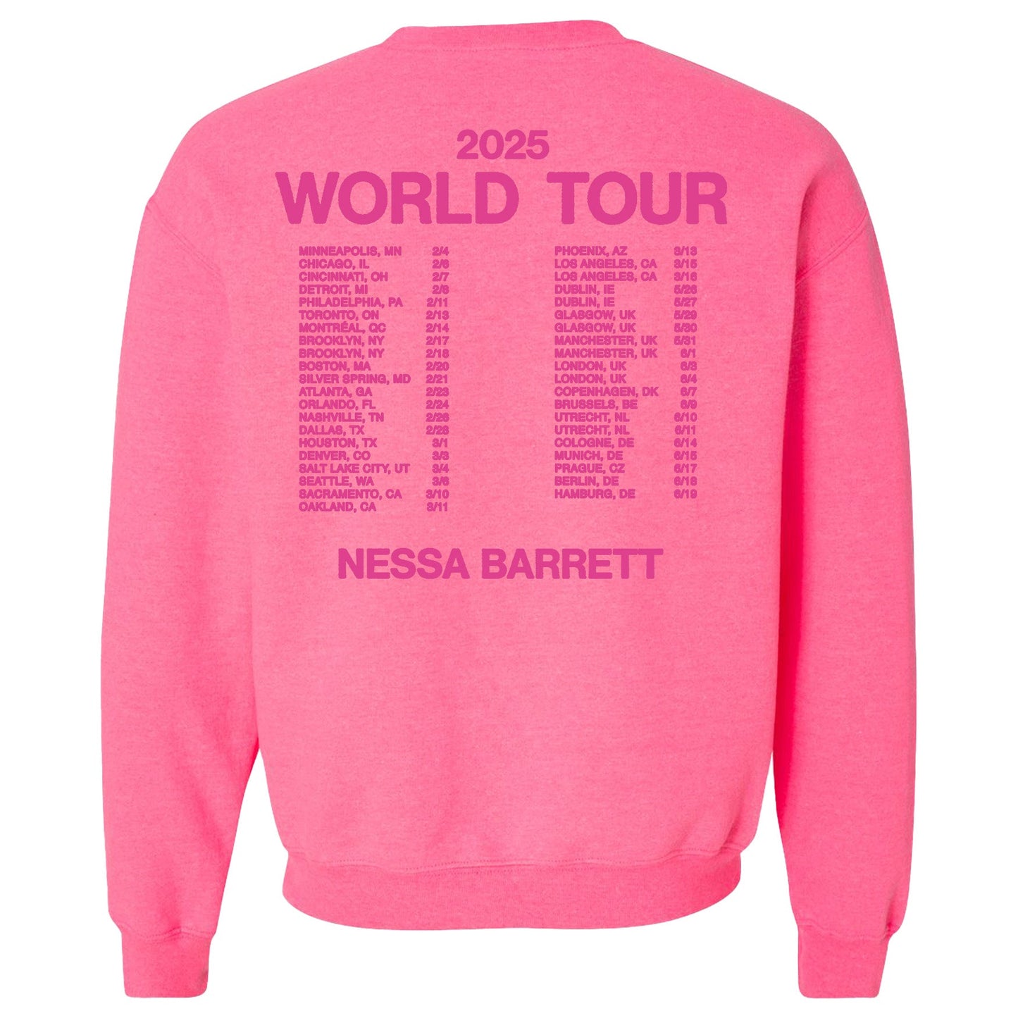 Bad B*itches 2025 Tour Crewneck + Digital Album Bundle