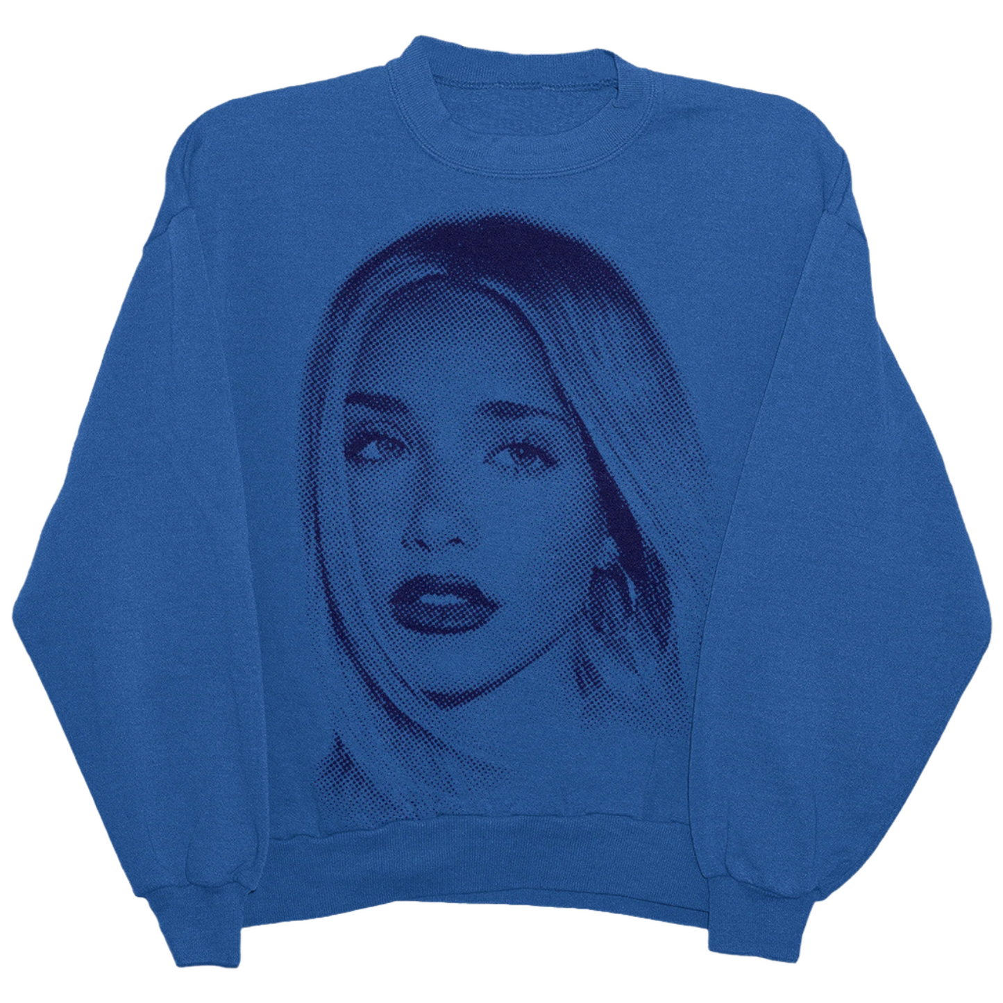 Nessa Blue Crewneck