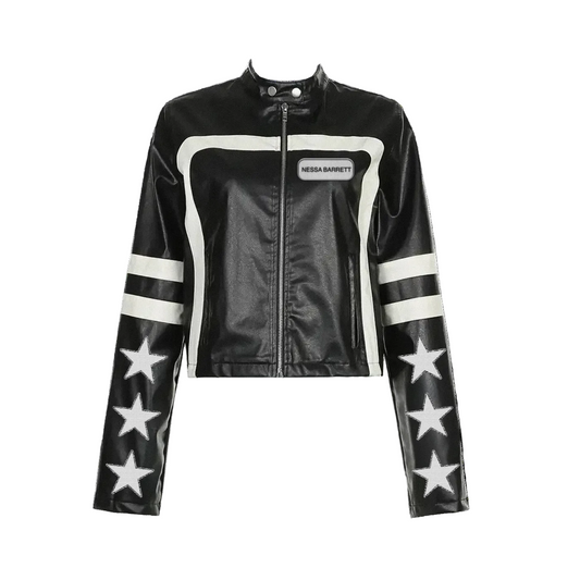 Nessa Barrett Moto Jacket