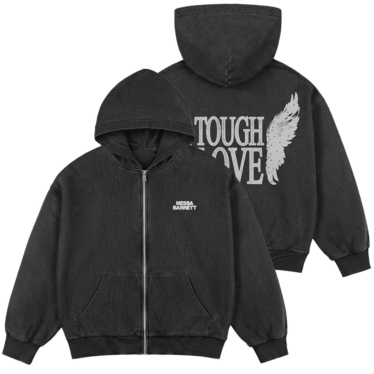 Tough Love Studded Hoodie + CD Fanpack
