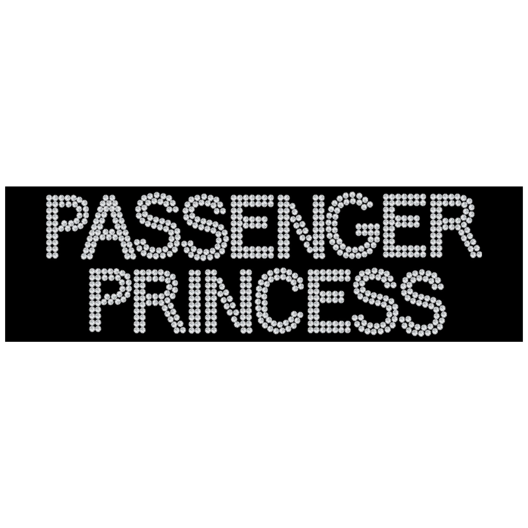 Adesivi "Passenger Princess" Per Auto - 4 Pezzi, Vinile, Per Finestrini E Decorazione - Foto 4