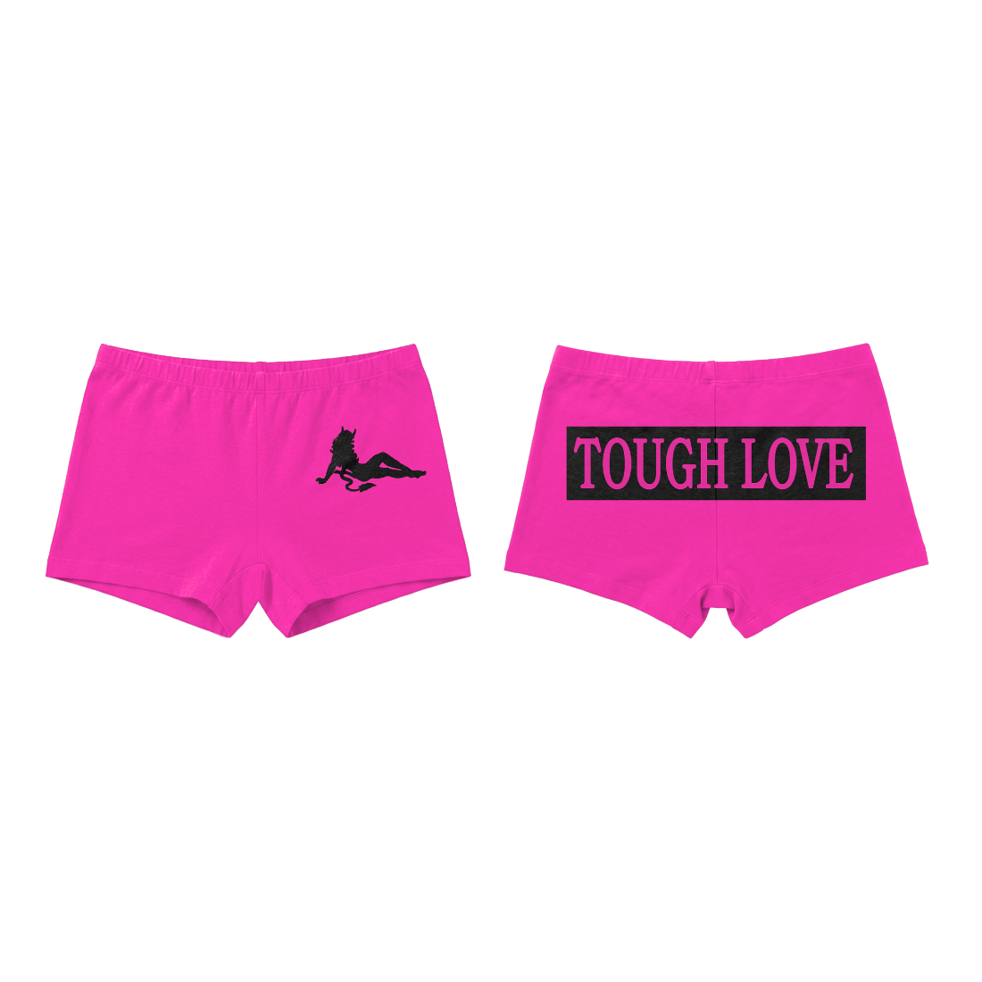 Tough Love Pink Shorts