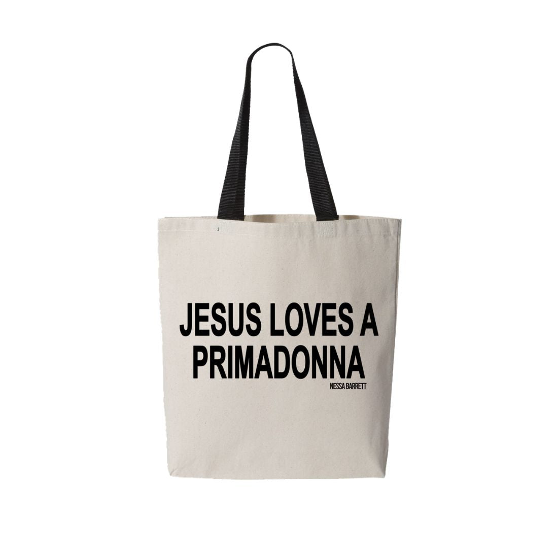 Jesus Loves a Primadonna Tote