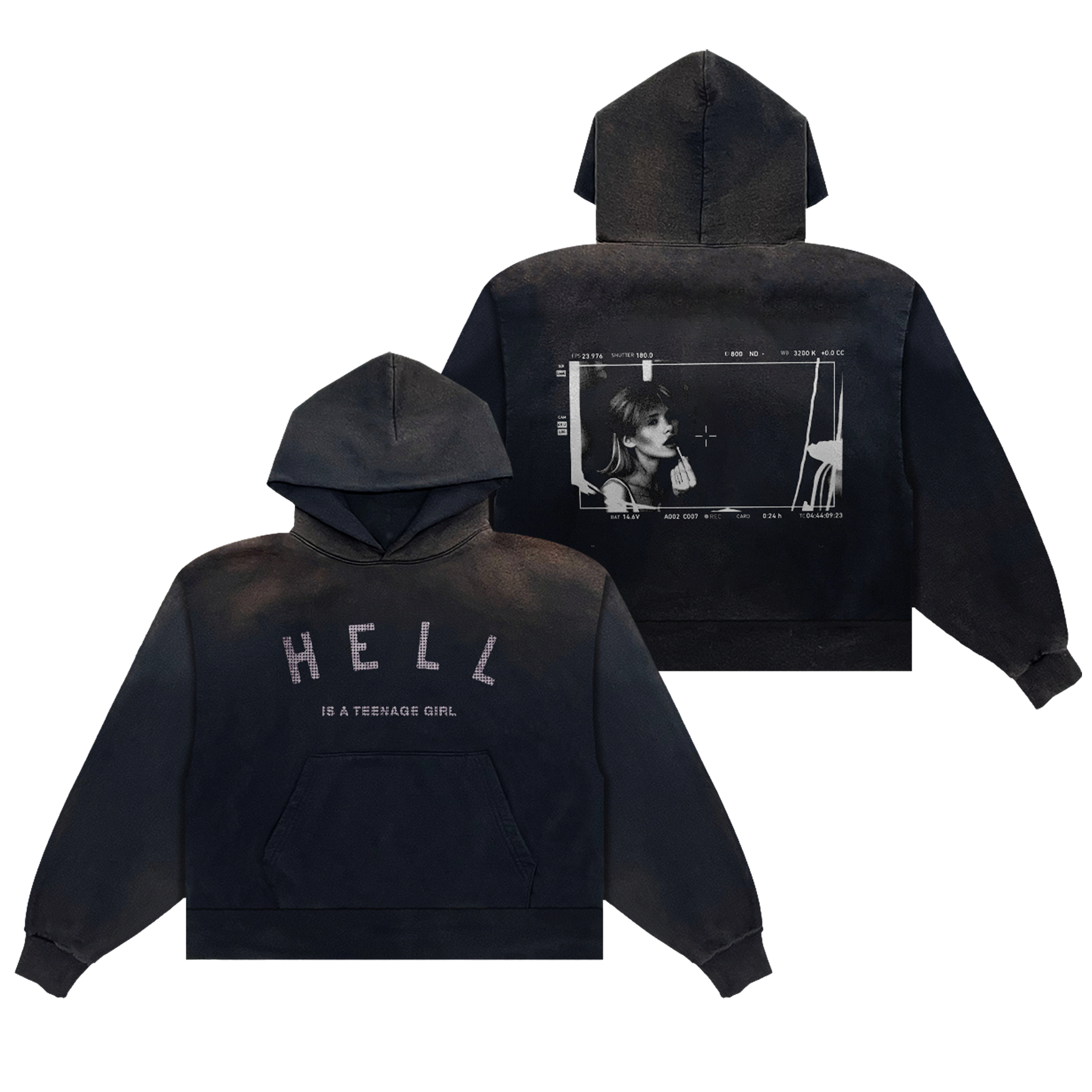 Hell Is A Teenage Girl Hoodie | Nessa Barrett Official store